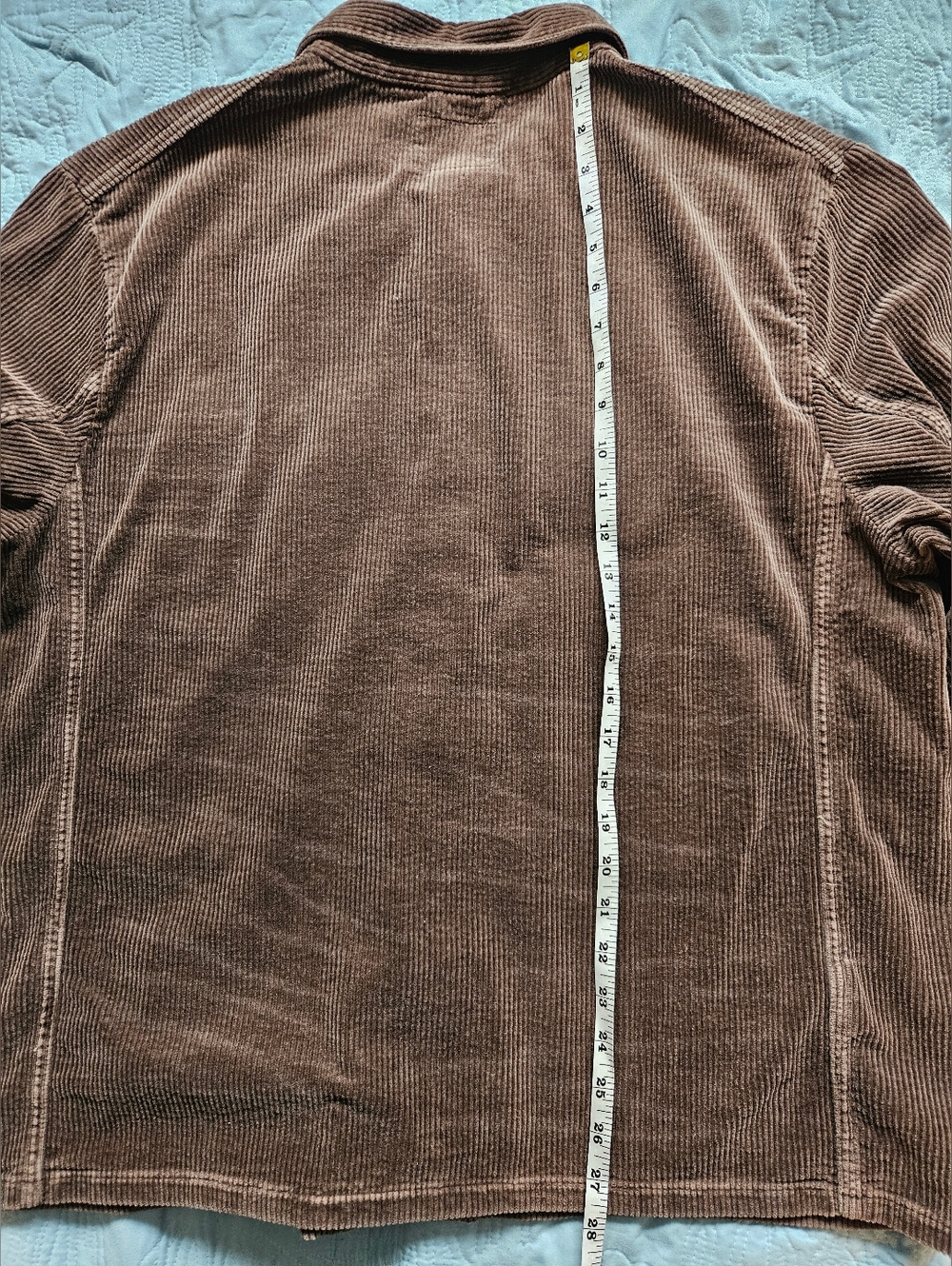Polo Ralph Lauren Men's Stretch Corduroy Chore Jacket in Brown - Picture 8 of 10